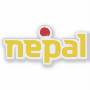 Adesivo Logótipo oficial do Nepal