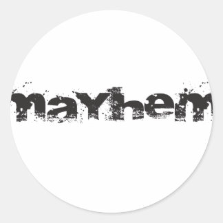 Adesivo Logotipo oficial Mayhem Merchandise