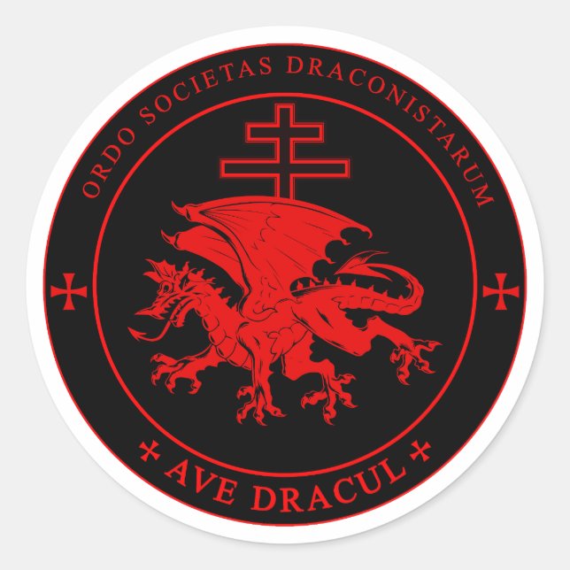 ADESIVO LOGÓTIPO ORDO SOCIETAS DRACONISTARUM (Frente)