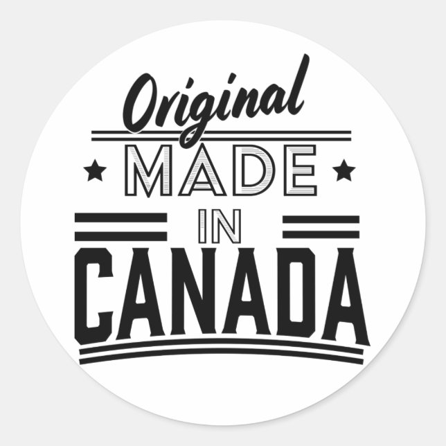 Adesivo Logotipo original fabricado no Canadá (Frente)