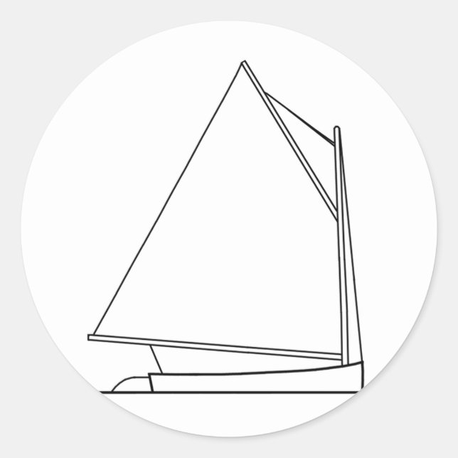 Adesivo Logotipo para vela de barco (plano de vela) (Frente)