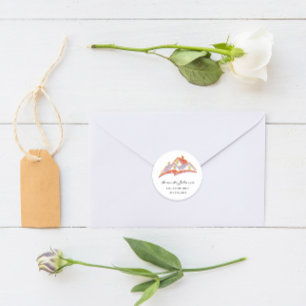 Adesivo Logotipo personalizado Agente imobiliário cor-de-