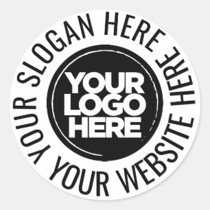 Adesivo Logotipo personalizado Círculo comercial Promocio