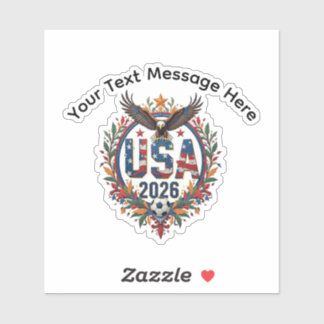 Adesivo Logotipo Personalizado da Águia Careca do Futebol