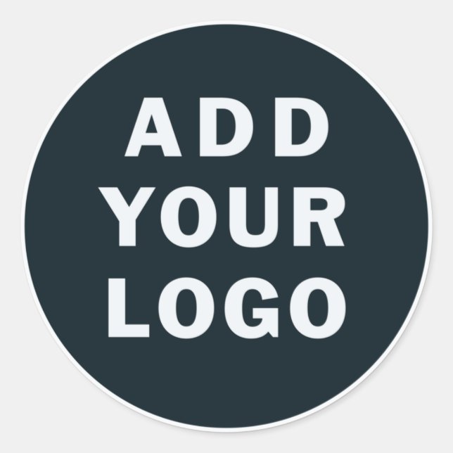 Adesivo Logotipo Personalizado da Empresa (Frente)