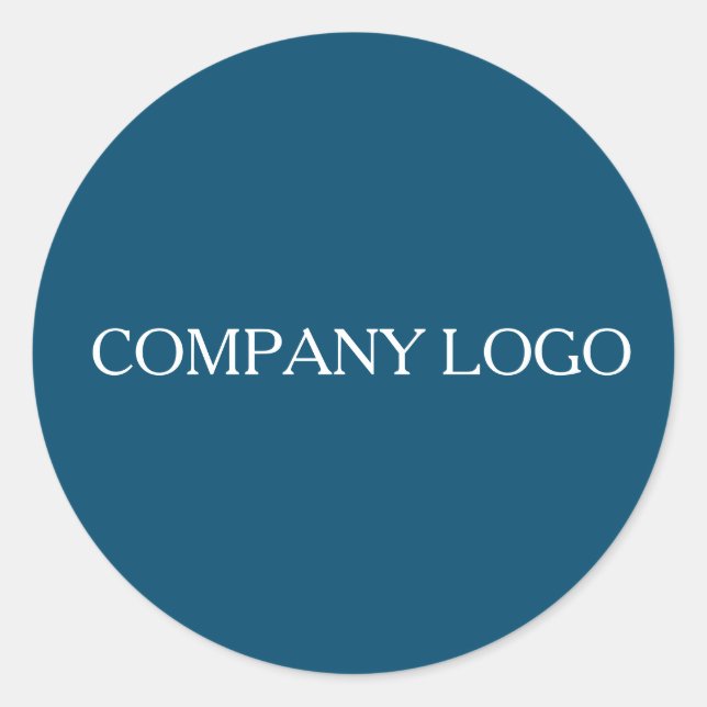 Adesivo Logotipo Personalizado da Empresa (Frente)