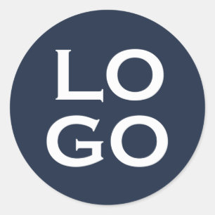 Adesivo Logotipo Personalizado de Empresa ou Negócio em Az