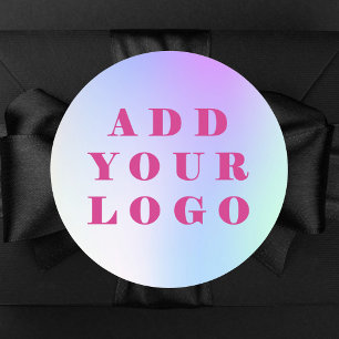 Adesivo logotipo personalizado de negócios
