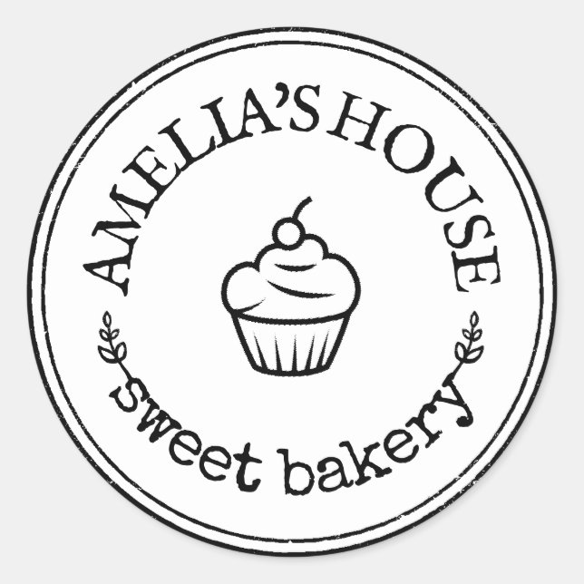 Adesivo Logotipo personalizado grande personalizado (Frente)