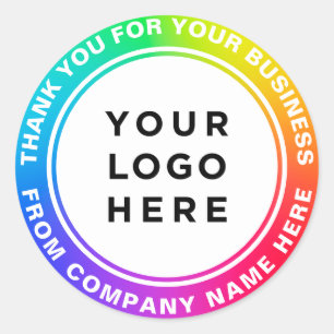 Adesivo Logotipo personalizado Logotipo profissional de we