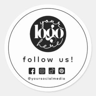Adesivo Logotipo Personalizado Minimalista Profissional pa