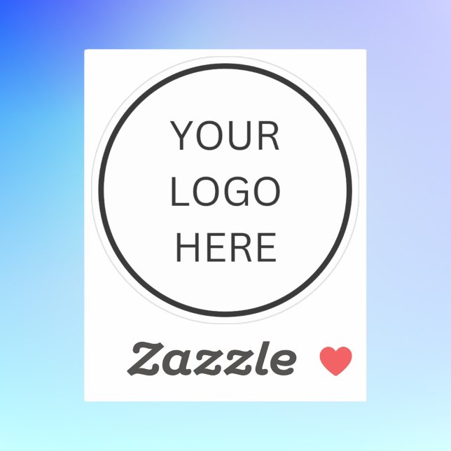 Adesivo Logotipo Personalizado Moderno (Criador carregado)