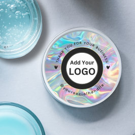 Adesivo Logotipo Personalizado Nome Social Holograma Obrig