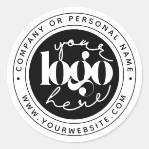 Adesivo Logotipo personalizado profissional minimalista