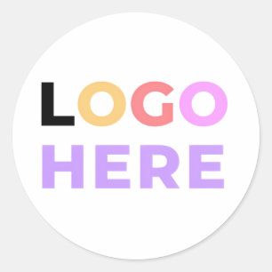 Adesivo Logotipo Personalizado Simples da Empresa Aqui   M
