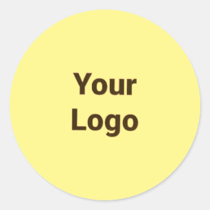 Adesivo Logotipo personalizado simples e elegante aqui cl 