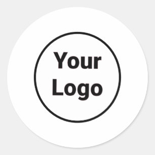 Adesivo Logotipo personalizado simples e elegante aqui na 