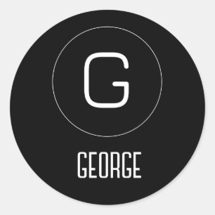 Adesivo Logotipo personalizável de nome pessoal