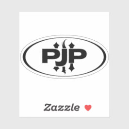Adesivo Logotipo PJP - Pierce Jackson Productions Merch