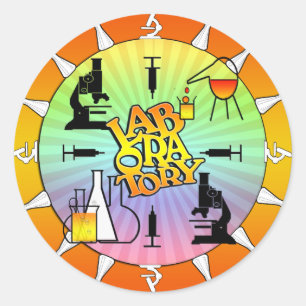 ADESIVO LOGOTIPO QUADRADO DO LABORATÓRIO 4