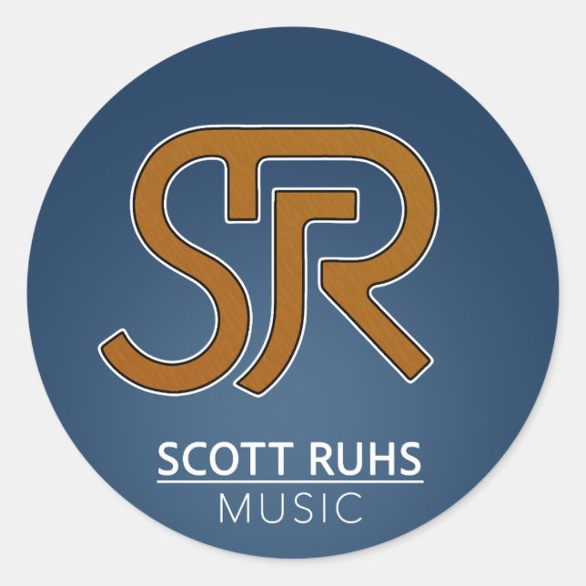 Adesivo Logotipo Scott Ruhs (Frente)