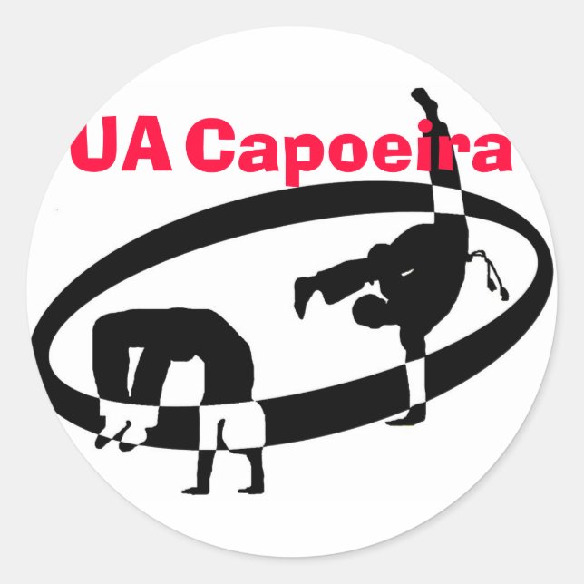 Adesivo logotipo sem texto, UA, Capoeira (Frente)