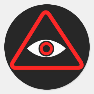Adesivo Logótipo sob vigilância