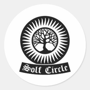 Adesivo logotipo solf círculo ww2