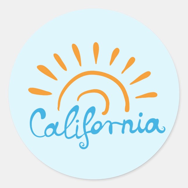 Adesivo Logotipo Sunny California (Frente)