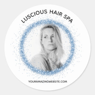 Adesivo *~* LOGOTIPO UPLOAD Rótulo do produto Foco de enve