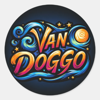 Adesivo Logotipo Van Doggo