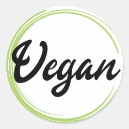 Adesivo Logotipo Vegan