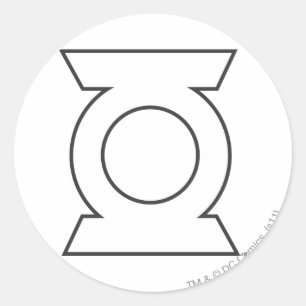Adesivo Logotipo verde 16 da lanterna
