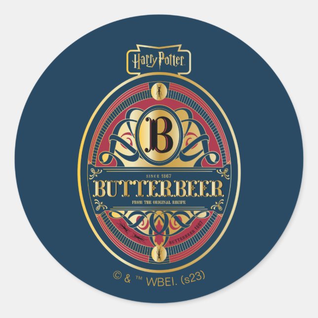 Adesivo Logotipo Vertical BUTTERBEER™ (Frente)