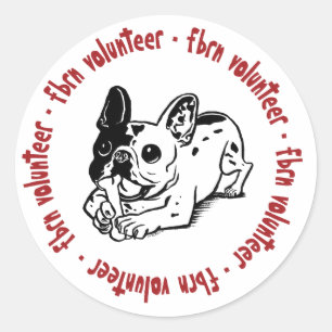 Adesivo Logotipo voluntário de FBRN