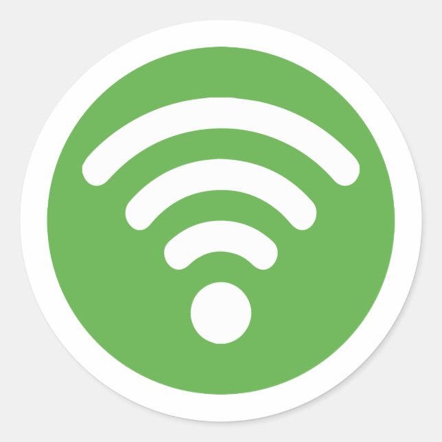 Adesivo Logotipo WiFi (Frente)