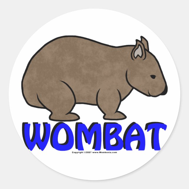 Adesivo Logotipo Wombat III (Frente)