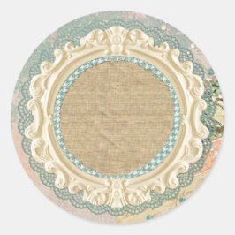 Adesivo Loja de Molduras Francesas Shabby Chic Paris Antig