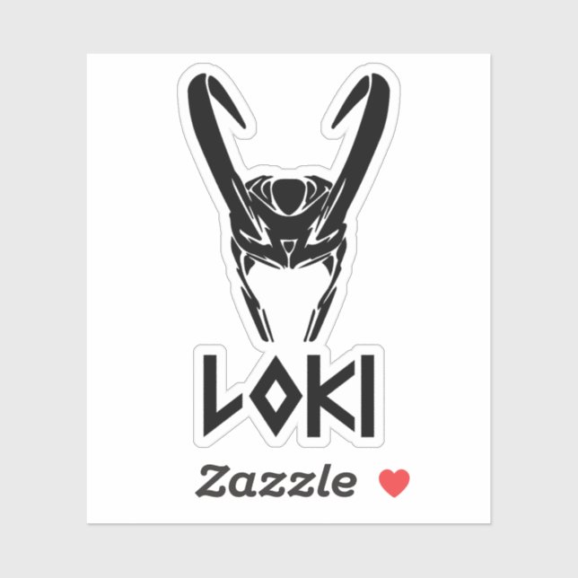 Adesivo Loki sticker logo (Folha)