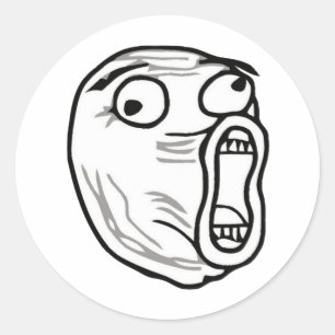 Adesivo lol-cara grande