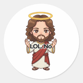 Adesivo LOL. Jesus Reage