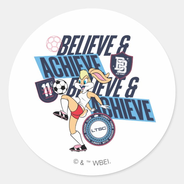 Adesivo Lola Bunny LOONEY TUNES™ Soccer Club Graphic (Frente)