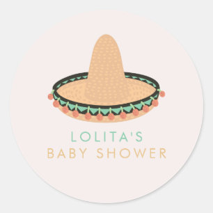 Adesivo LOLITA Taco Bout a Baby Fiesta Chá de fraldas