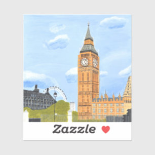 Adesivo London Big Ben Sticker