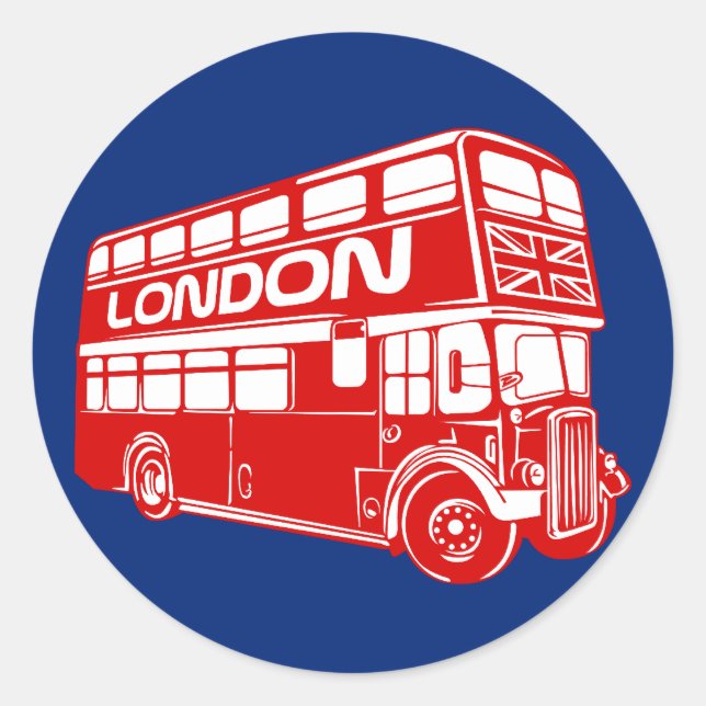 Adesivo London Bus Sticker (Frente)