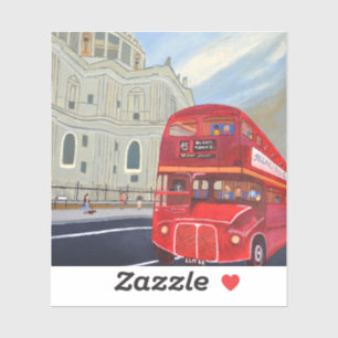 Adesivo London Bus Vinyl Sticker