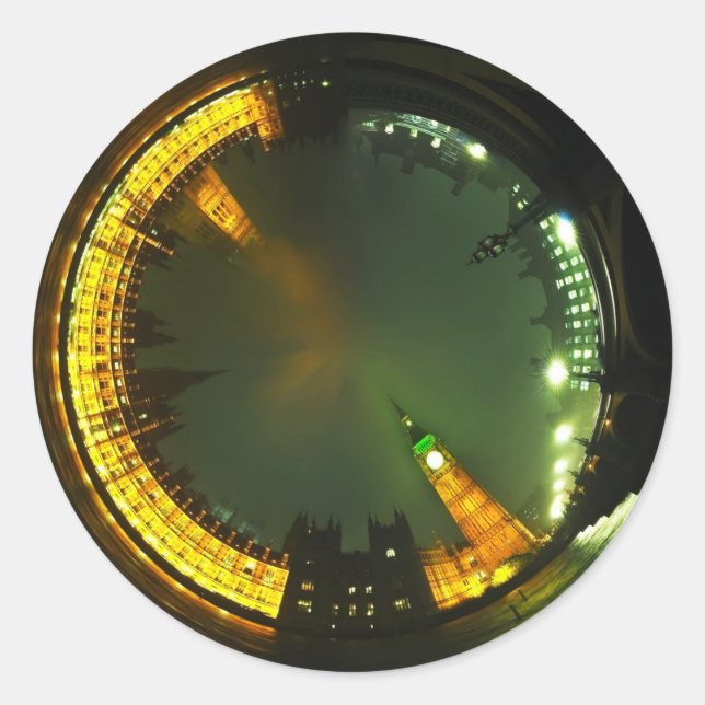 Adesivo london city big ben parlamento britânico (Frente)