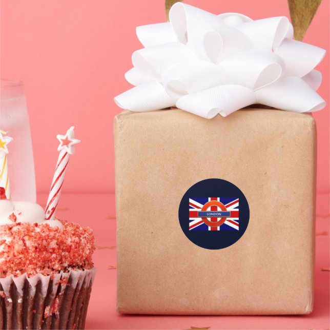 Adesivo London Metro/England Flag (Festa)