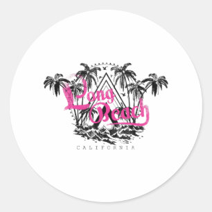 Adesivo Long Beach California CA Costa EUA