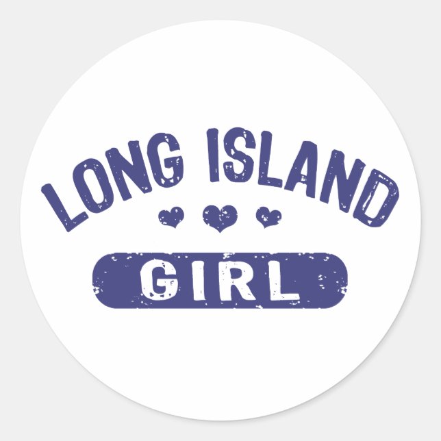 Adesivo Long Island Girl (Frente)